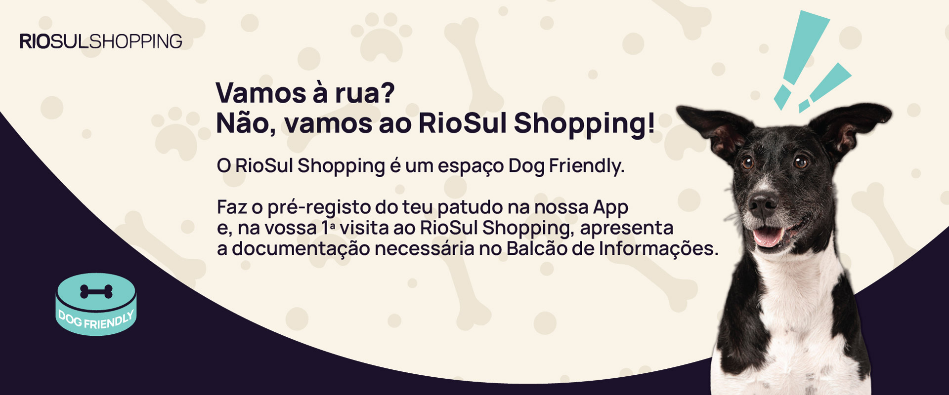 RioSul Shopping é o novo destino para o seu amigo de quatro patas – Registe-o já!