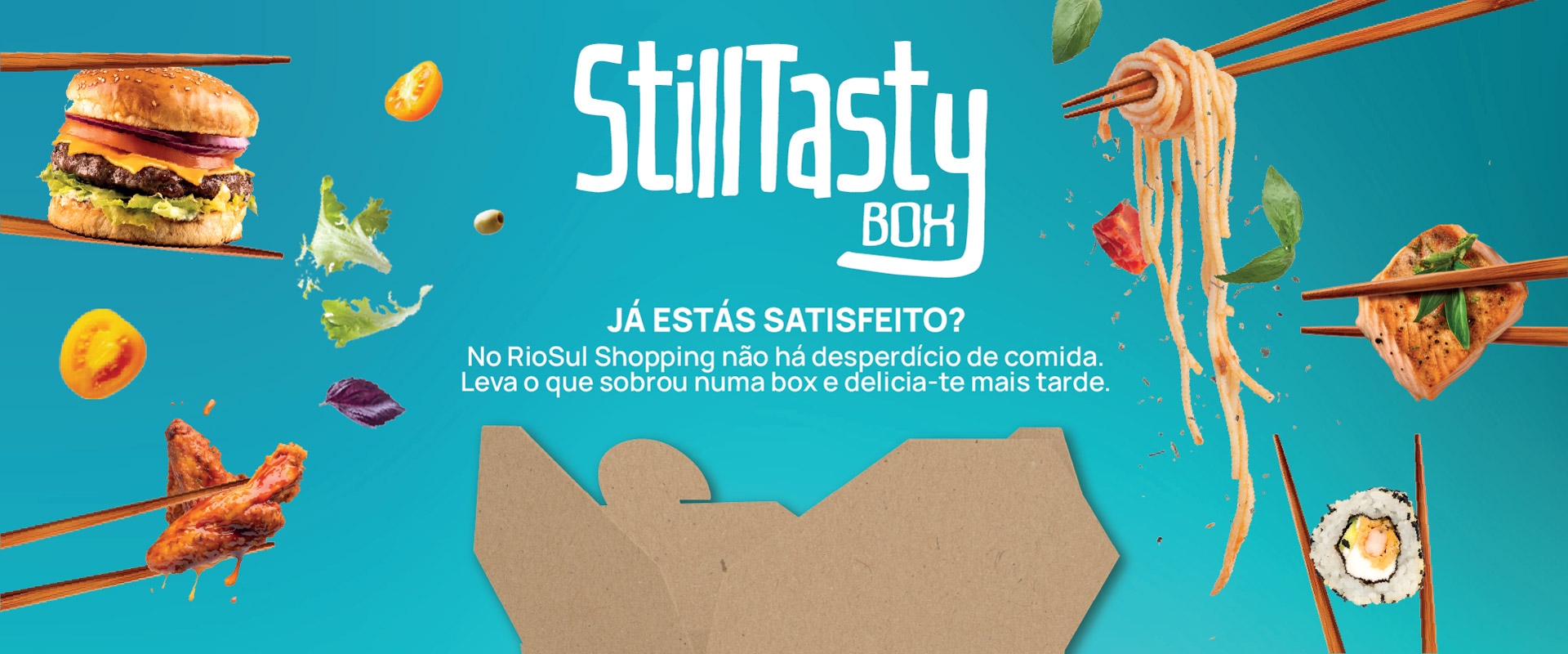Leve as sobras para casa com a Still Tasty Box – Menos desperdício, mais poupança!