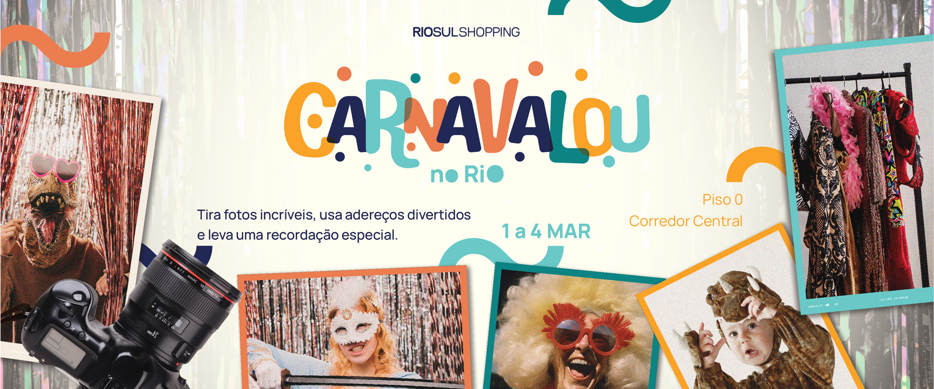 Carnavalou no RioSul Shopping