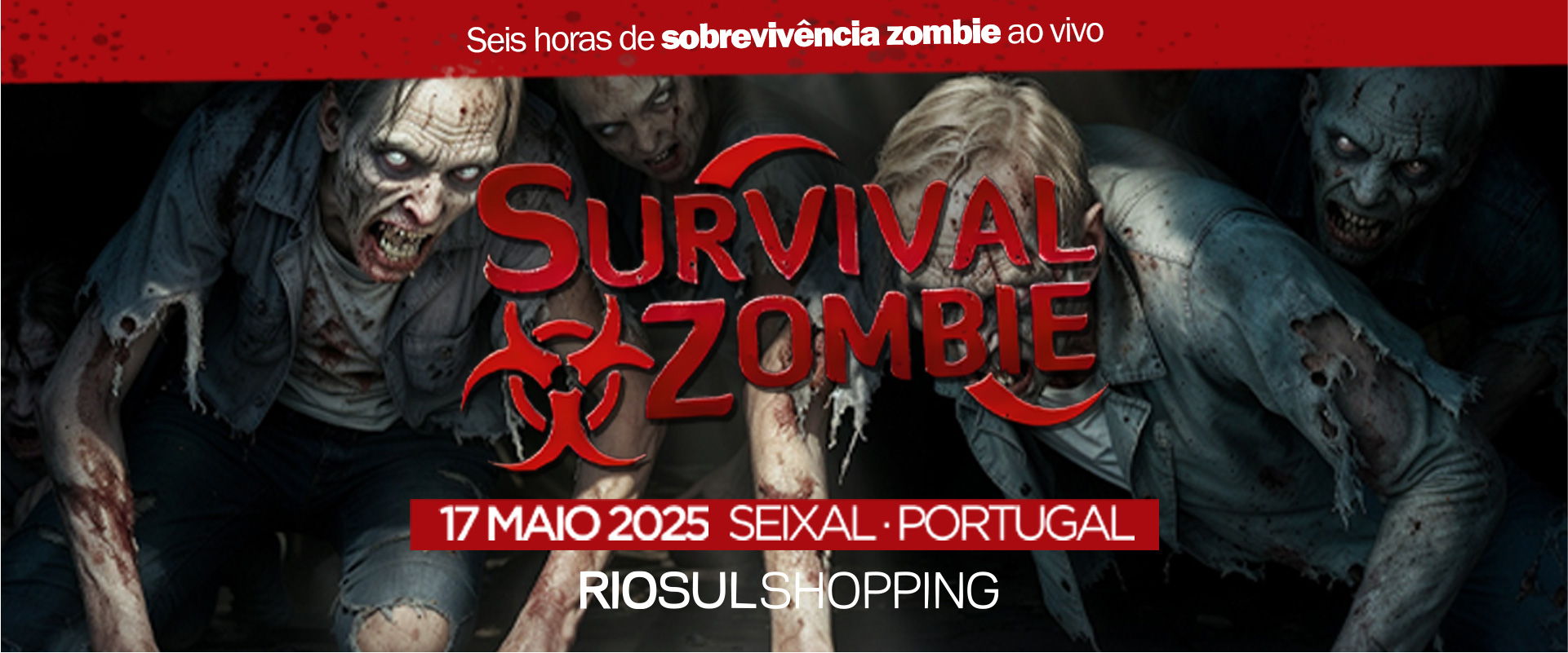 Há zombies no RioSul Shopping!🧟🌑