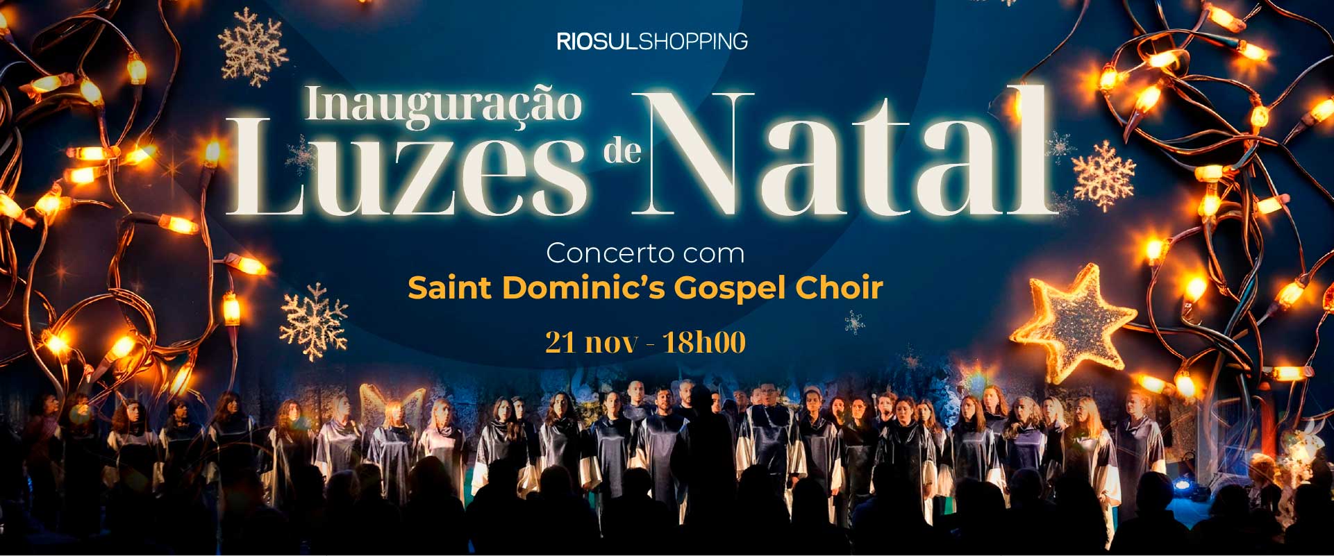 A Magia das Luzes de Natal acende-se no RioSul Shopping! 🎄✨