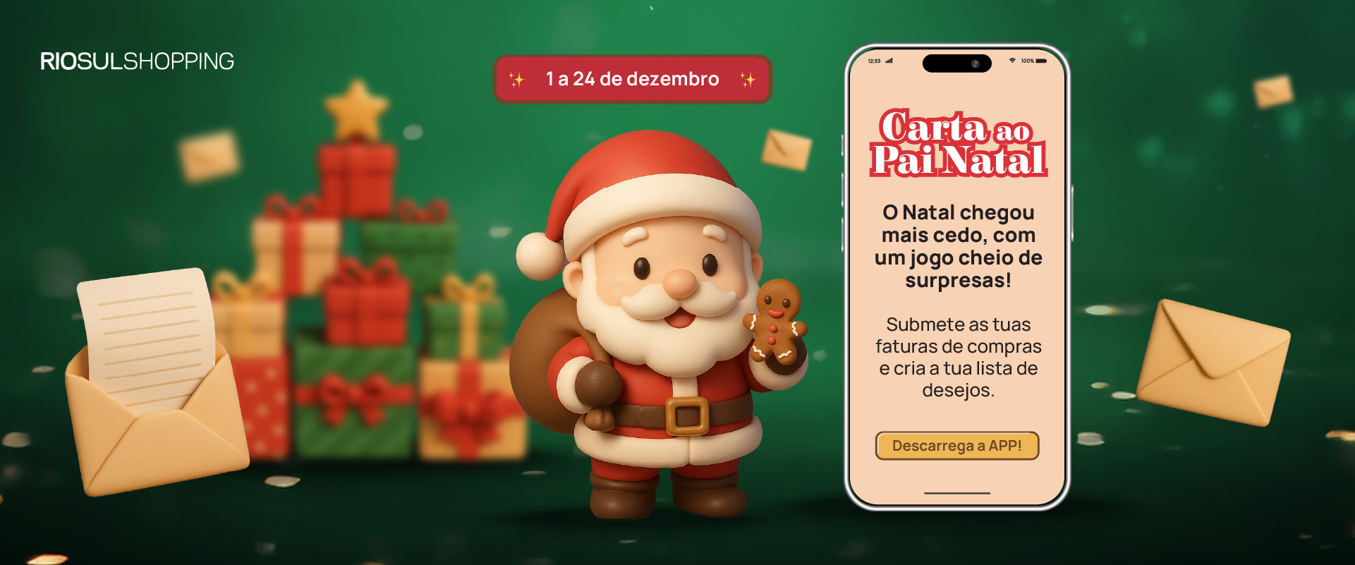 🎄 NESTE NATAL, NÃO PEÇAS UM DESEJO. PEDE VÁRIOS. 💫✨